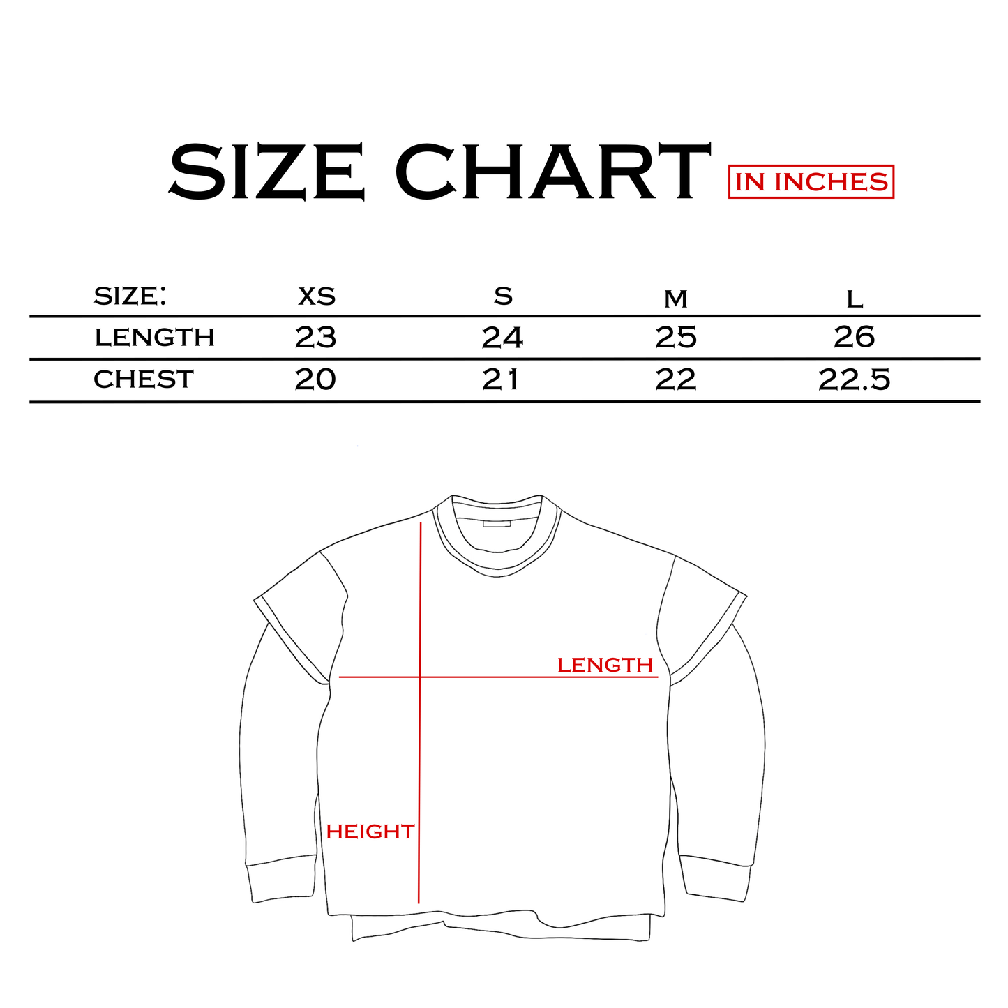 Vintage Black Double Tee