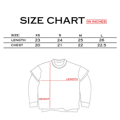 Vintage Black Double Tee