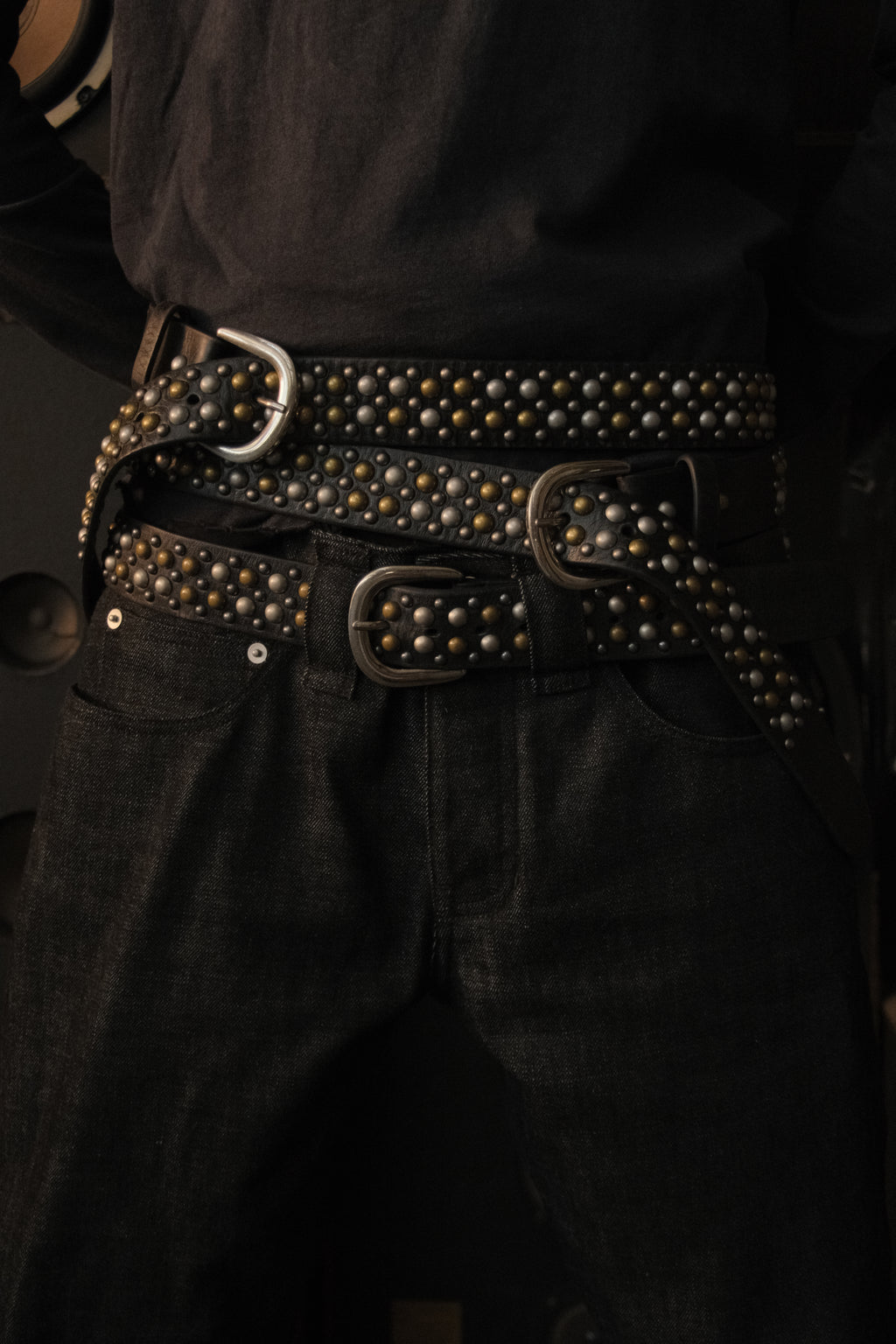 Cemetery Studded Belt