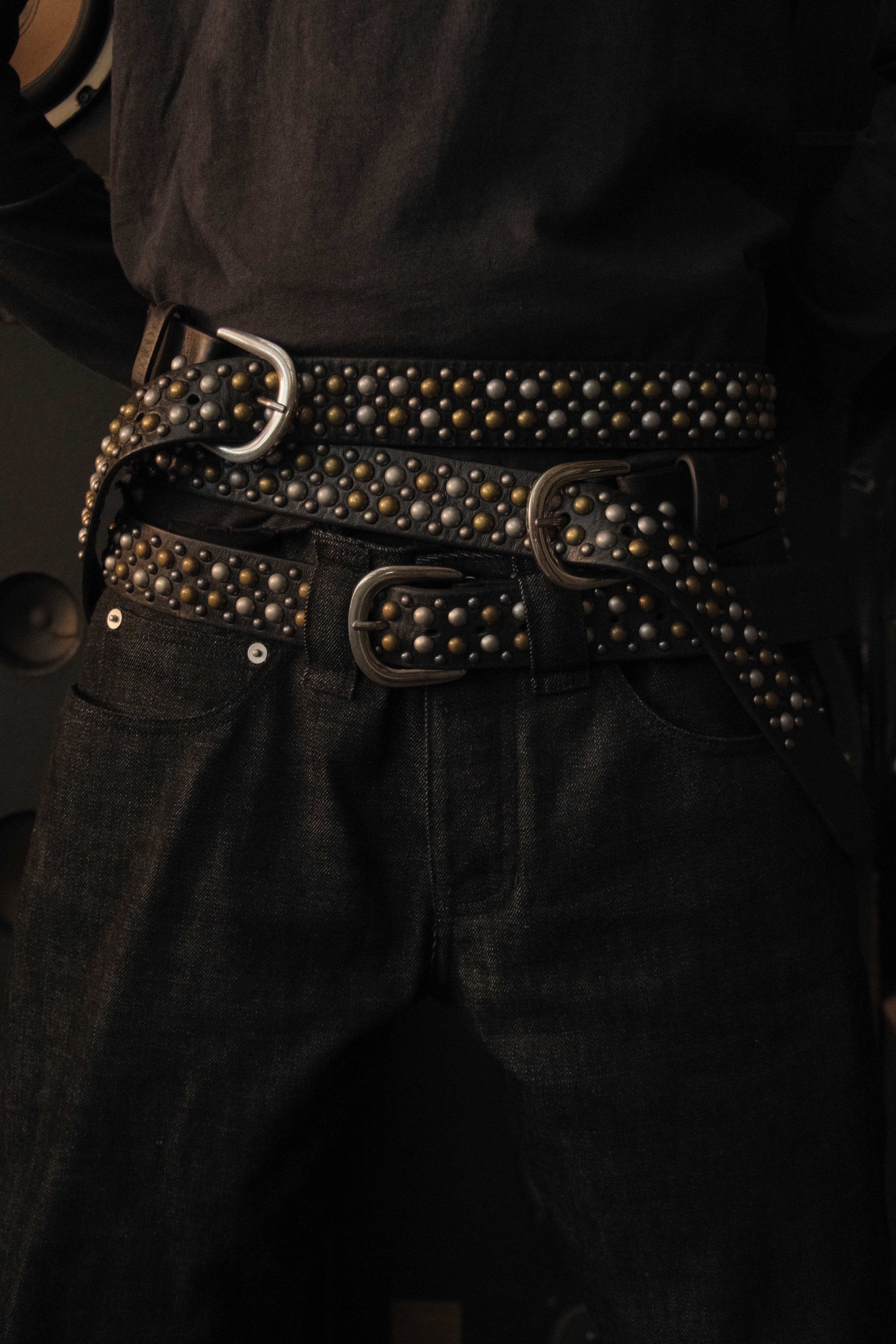 Cemetery Studded Belt